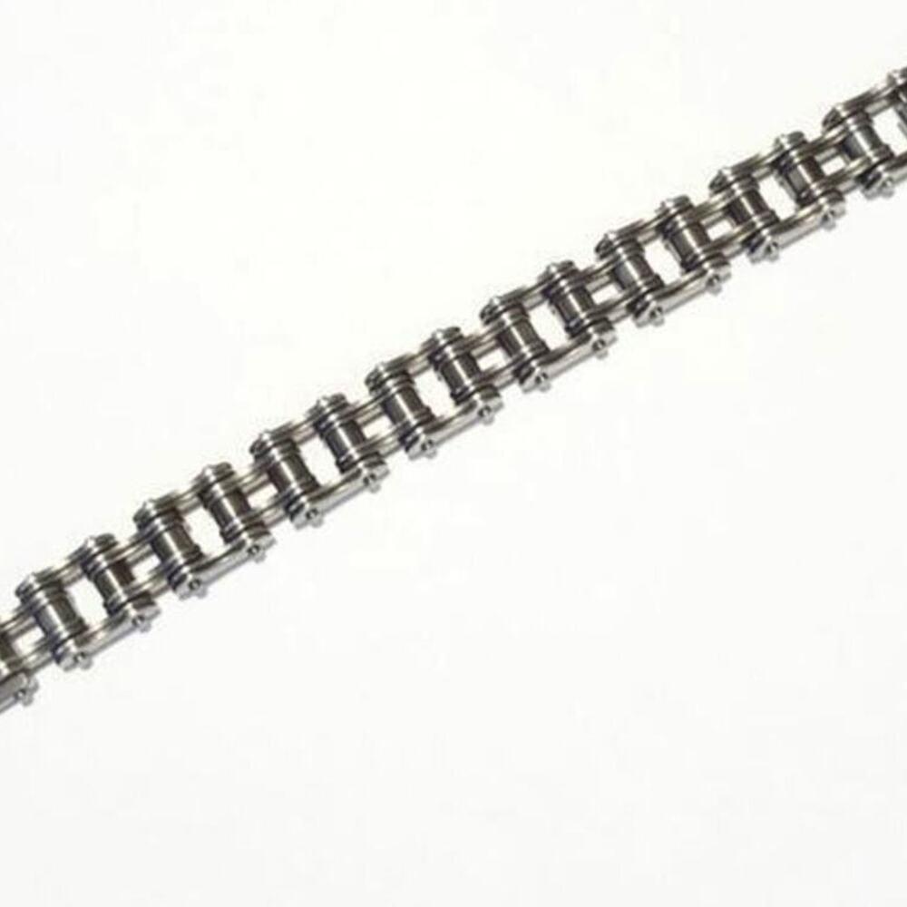 New stainless steel‎ bike chain bracelet 9 inches